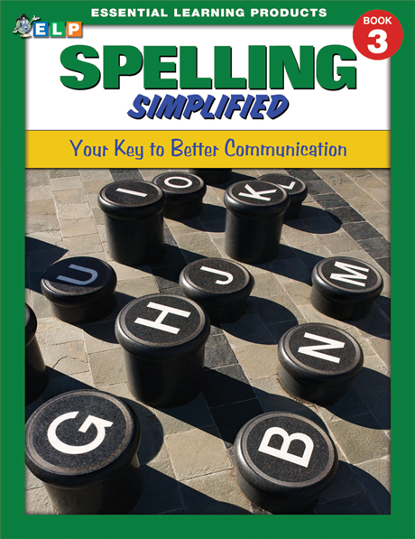 Spelling Simplified - Book 3 - Grade 3 | Spelling | Language Arts ...