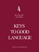 Keys to Good Language - Grade 4 Blackline Masters - 1171