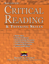 Critical Reading and Thinking Skills - Advanced 