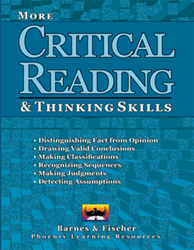 Critical Reading and Thinking Skills - More 