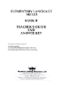 Elementary Language Skills - Book B Teacher's Guide