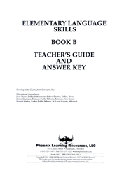 Elementary Language Skills - Book B Teachers Guide 