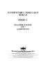 Elementary Language Skills - Book C Teacher's Guide