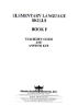 Elementary Language Skills - Book F Teacher's Guide