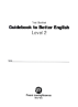 Guidebook to Better English - Level 2 - Test