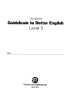 Guidebook to Better English - Level 3 - Test