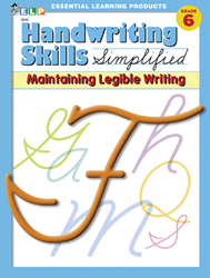 Handwriting Skills - Grade 6 - Maintaining Cursive Writing 