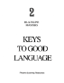 Keys to Good Language - Grade 2 Blackline Masters