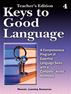 Keys to Good Language - Grade 4 Teacher's Edition