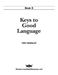 Keys to Good Language - Grade 5 Test - 1509