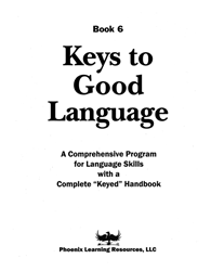 Keys to Good Language - Grade 6 Test 