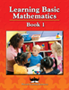 Learning Basic Mathematics - Book 1 - PreK 