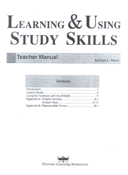 Learning & Using Study Skills - Teacher Manual 
