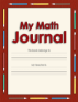 Math Journal K-2 - Version A