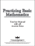 Practicing Basic Math - Teacher Manual/Answer Key
