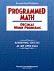 Programmed Math - Decimal Word Problems 