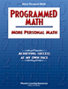 Programmed Math - More Personal Math 