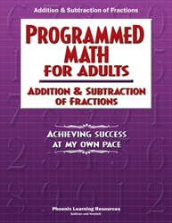 Programmed Math for Adults - Addition & Subtraction of Fractions (Job Corps)  