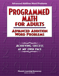 Programmed Math for Adults - Advanced Addition Word Problems 