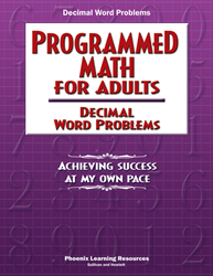 Programmed Math for Adults - Decimal Word Problems 