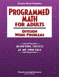 Programmed Math for Adults - Division Word Problems 