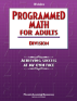 Programmed Math for Adults - Division