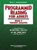Programmed Reading for Adults - Book 7 - Content Analysis 