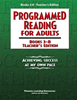 Programmed Reading for Adults - Books 3-8 Teacher Edition 