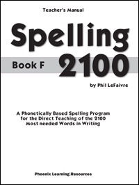 Spelling 2100 - Book F - Teachers Guide 
