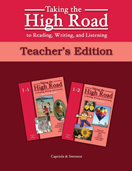 Taking the High Road to Reading, Writing, and Listening - 2nd Edition - Book 1 TG 