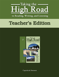 Taking the High Road to Reading, Writing, and Listening - 2nd Edition - Book 7 TG 