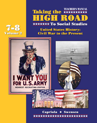 Taking the High Road to Social Studies - Book 7/8 Vol. 2 - Teachers Manual 