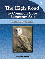 The High Road to Common Core Language Arts - Teacher Manual Book 2 
