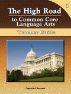 The High Road to Common Core Language Arts - Teacher Manual Book 5
