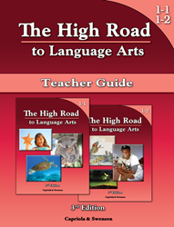The High Road to Language Arts - 3rd Edition - Books 1-1 & 1-2 Teacher Manual 