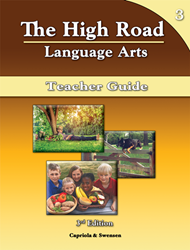The High Road to Language Arts - 3rd Edition - Book 3 Teacher Manual 