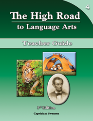 The High Road to Language Arts - 3rd Edition - Book 4 Teacher Manual 