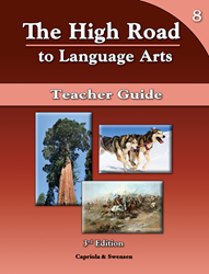 The High Road to Language Arts - 3rd Edition - Book 8 Teacher Manual 